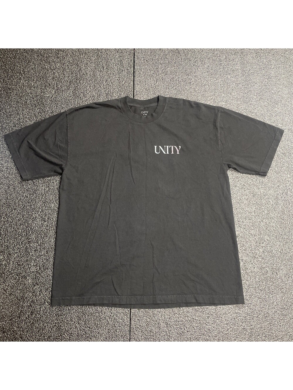 Unity Tomorrowland Festival Heavyweight Shirt Size XL Black Unity Flag Sphere